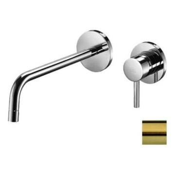 Paffoni - LIGHT Brushed Gold Concealed Basin Mixer