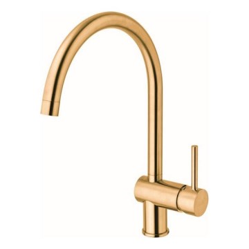 Paffoni - LIGHT Brushed Gold Kitchen Faucet