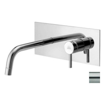 Paffoni - LIGHT Built-in Basin Mixer, Stainless Steel