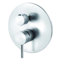 Paffoni - LIGHT built-in shower mixer, stainless steel
