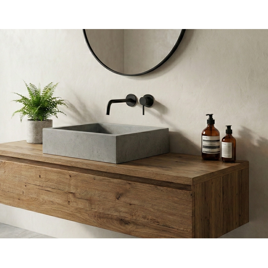 Paffoni - LIGHT Concealed Basin Mixer, Black