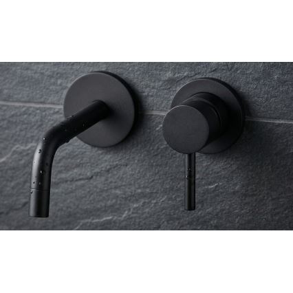 Paffoni - LIGHT Concealed Basin Mixer, Black