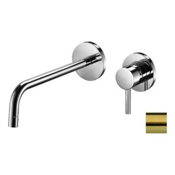 Paffoni - LIGHT Concealed Basin Mixer in Brushed Gold