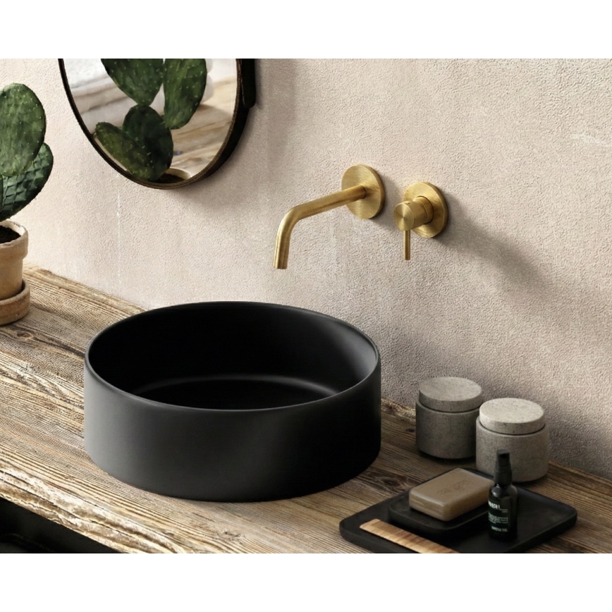 Paffoni - LIGHT Concealed Basin Mixer in Brushed Gold
