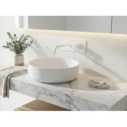 Paffoni - LIGHT Concealed Basin Mixer, Matte White