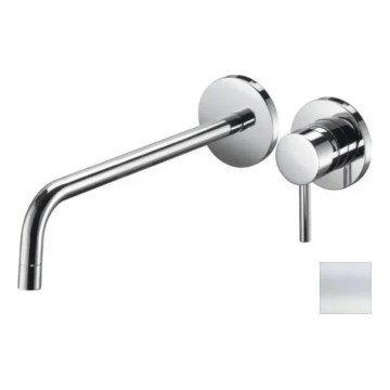 Paffoni - LIGHT Concealed Basin Mixer, Matte White