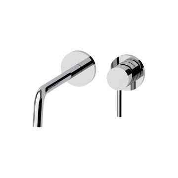 Paffoni - LIGHT concealed basin mixer, polished chrome