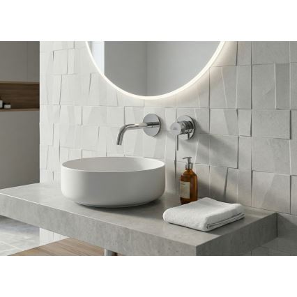 Paffoni - LIGHT concealed basin mixer, polished chrome