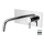 Paffoni - LIGHT Concealed Basin Mixer, Stainless Steel