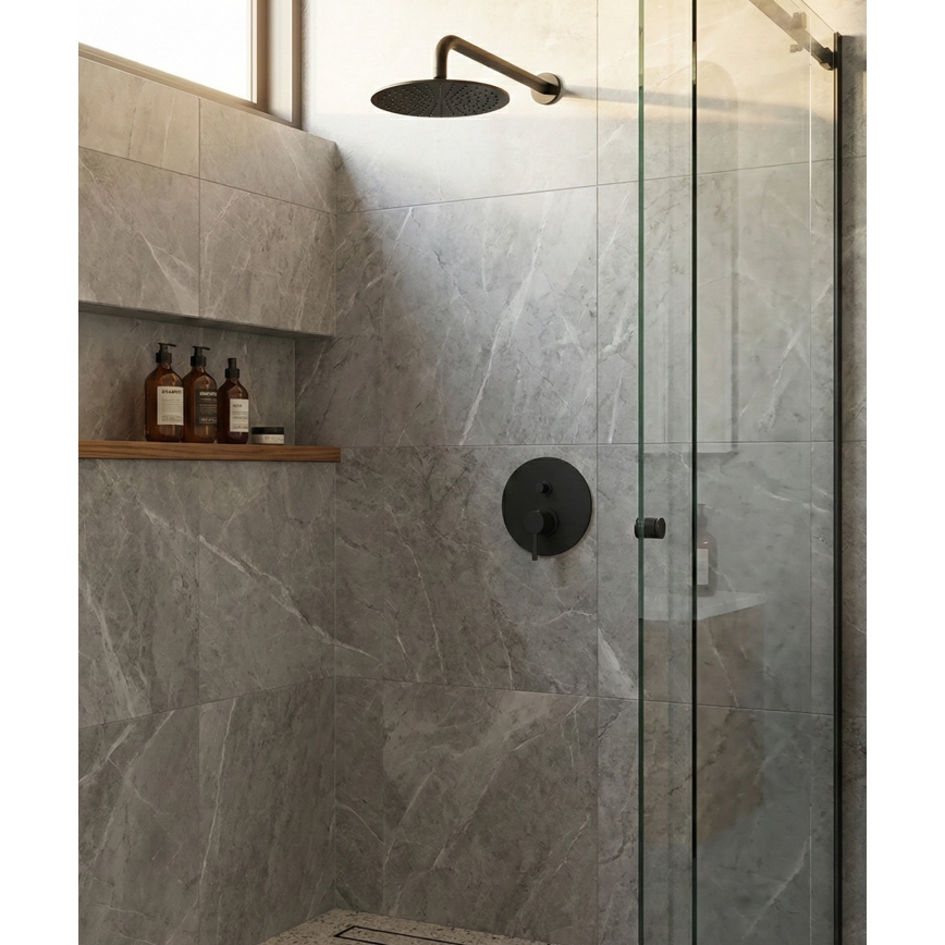 Paffoni - LIGHT Concealed Shower Mixer Black