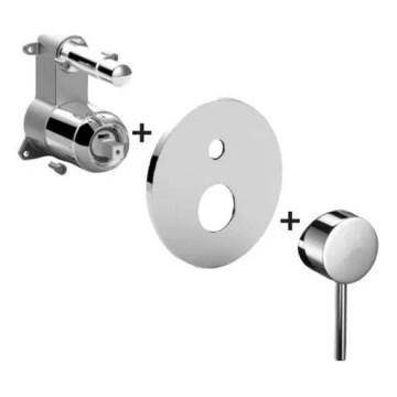 Paffoni - LIGHT Concealed Shower Mixer, Polished Chrome