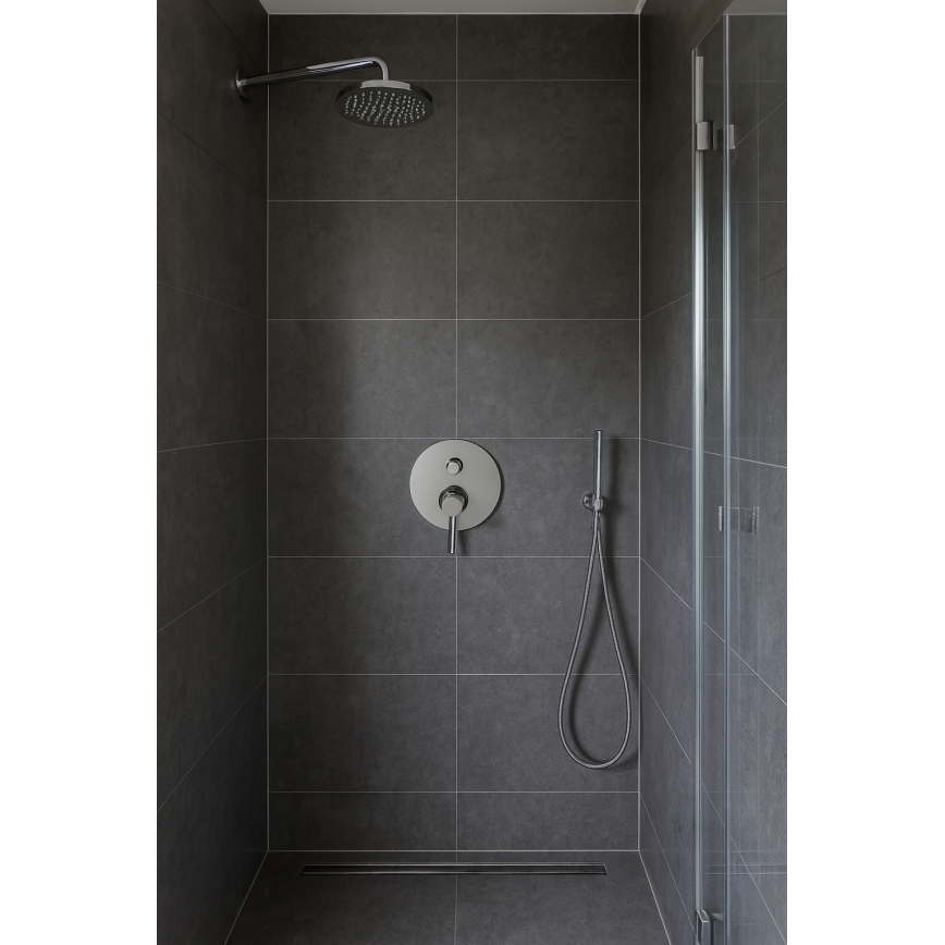 Paffoni - LIGHT Concealed Shower Mixer, Polished Chrome