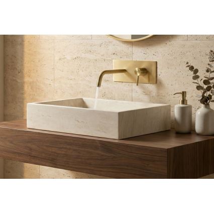 Paffoni - LIGHT Concealed Washbasin Mixer, Brushed Gold