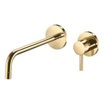 Paffoni - LIGHT Concealed Washbasin Mixer, Gold
