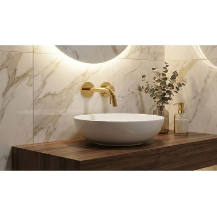 Paffoni - LIGHT Concealed Washbasin Mixer, Gold