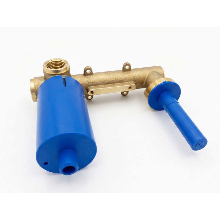 Paffoni - LIGHT Concealed Washbasin Mixer, Gold