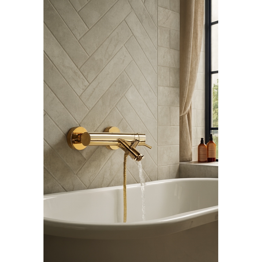 Paffoni - LIGHT EXCLUSIVE Bath Mixer, Gold Finish