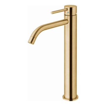 Paffoni - LIGHT EXCLUSIVE Brushed Gold Basin Mixer