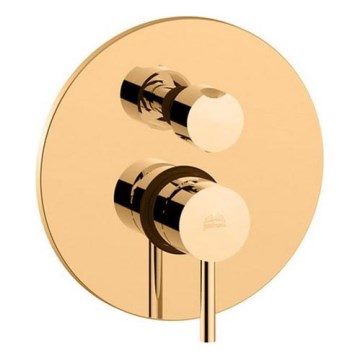 Paffoni - LIGHT EXCLUSIVE Concealed Shower Mixer, Gold