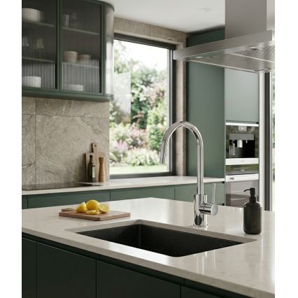 Paffoni - LIGHT Kitchen Faucet 36,3 cm, Polished Chrome