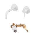 Paffoni - LIGHT Matte White Built-in Basin Mixer