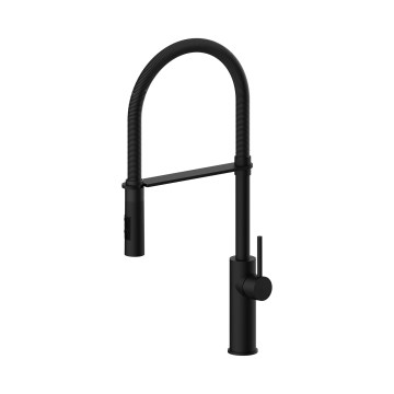 Paffoni - LIGHT Pull-Out Kitchen Faucet 52,5 cm Black