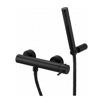 Paffoni - LIGHT shower set with mixer, matte black