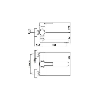 Paffoni - RED Sink Mixer, Polished Chrome
