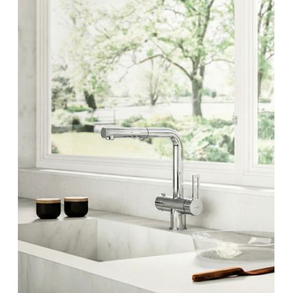 Paffoni - RINGO 29.2 cm Kitchen Faucet with Pull-Out Spray