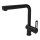 Paffoni - RINGO kitchen sink faucet with pull-out spray head, black