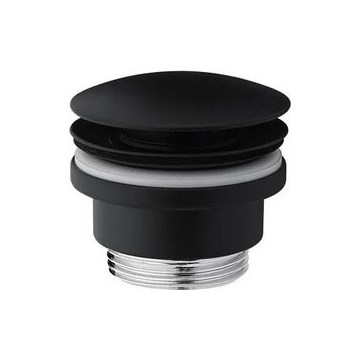 Paffoni - RINGO WEST basin waste Ø 63,5 mm black