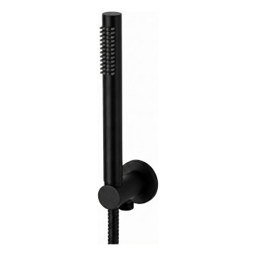 Paffoni - ROUND Matte Black Shower Set