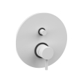 Paffoni - Shower mixer for concealed installation LIGHT matte white