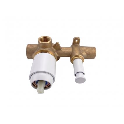 Paffoni - Shower mixer for concealed installation LIGHT matte white