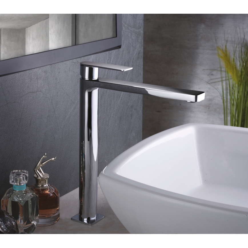 Paffoni - TANGO Basin Mixer, Matte Chrome