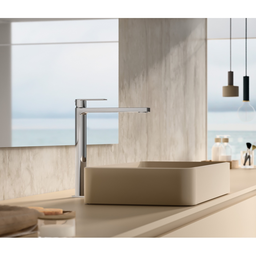 Paffoni - TANGO Basin Mixer, Matte Chrome