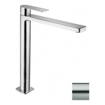 Paffoni - TANGO Basin Mixer, Stainless Steel