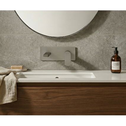 Paffoni - TANGO Built-in Washbasin Mixer, Stainless Steel