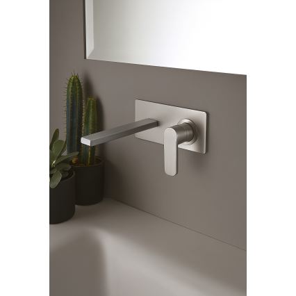 Paffoni - TANGO Concealed Basin Mixer, Stainless Steel