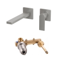 Paffoni - TANGO Concealed Basin Mixer, Stainless Steel
