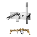 Paffoni - TANGO Concealed Bath Mixer Set, Polished Chrome