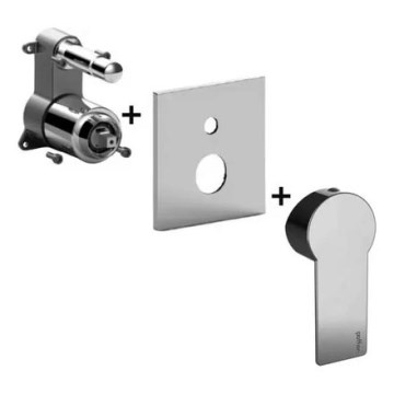 Paffoni - TANGO Concealed Shower Mixer, Polished Chrome