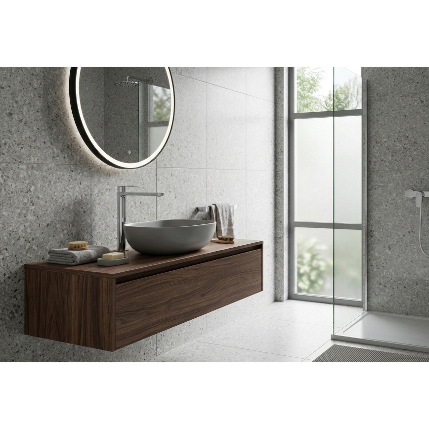 Paffoni - TANGO Washbasin Mixer with Waste, Polished Chrome