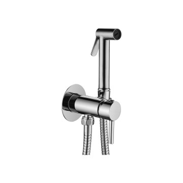 Paffoni - Wall-mounted set with handheld bidet spray for concealed installation KIT glossy chrome