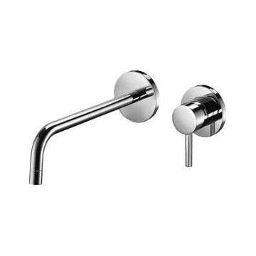 Paffoni - Washbasin mixer for concealed installation LIGHT, polished chrome