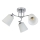 PAFOS Flush-mounted chandelier 3xE27/15W/230V Polished chrome