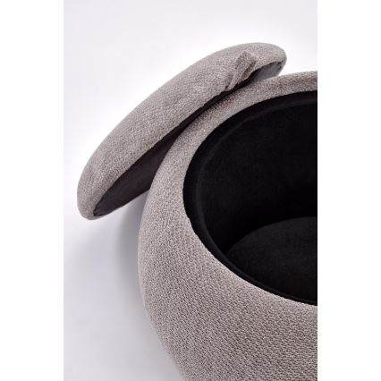 PAKS Stool Ø 50 cm, Gray
