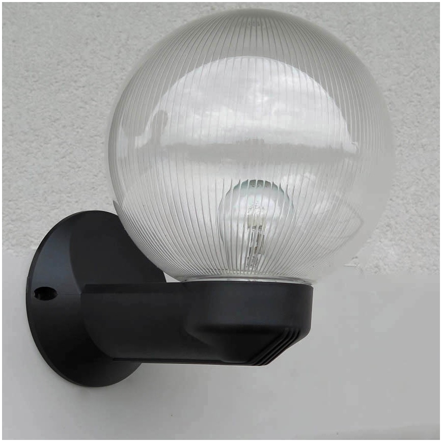 Outdoor wall light NADIR 1xE27/15W/230V IP44 transparent
