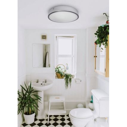 LED Bathroom ceiling light EGON LED/30W/230V IP44 3000K
