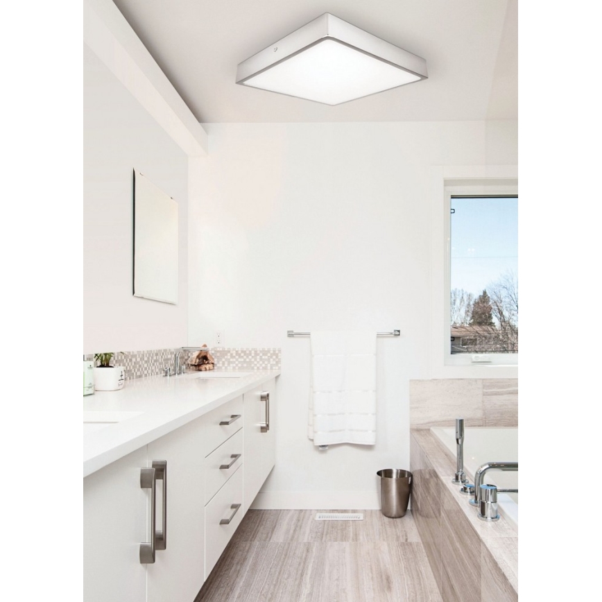 LED Bathroom ceiling light EGON LED/30W/230V IP44 4000K